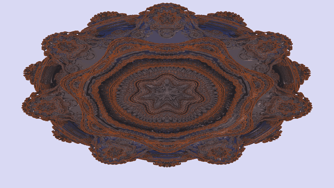 Rendered mandelbulb